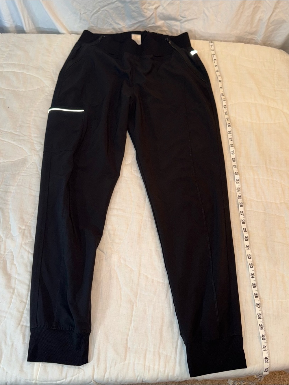 Women’s Black Scrub Pants Large Tall